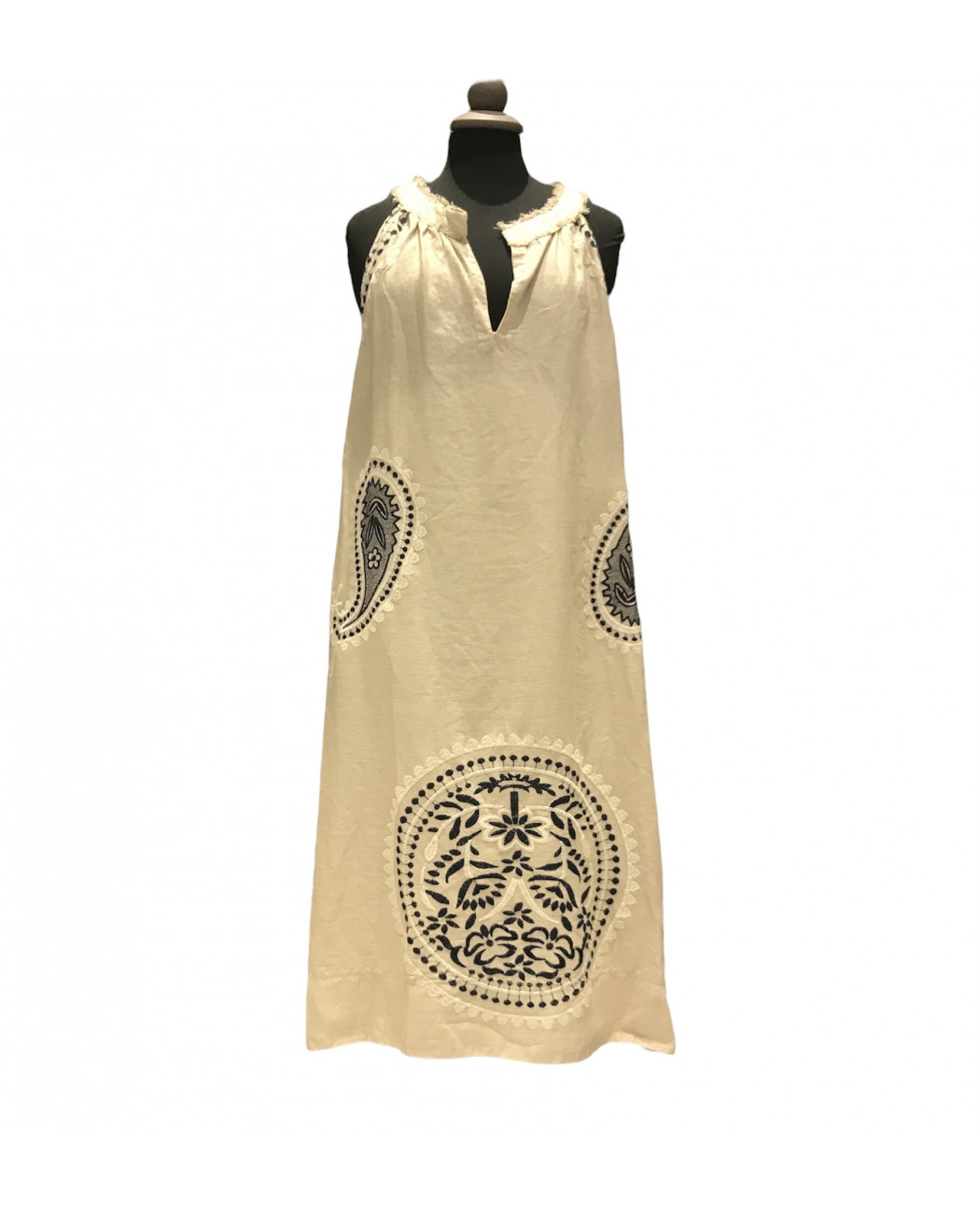 MIDI EMBROIDERED DRESS MIDI EMBROIDERED DRESS