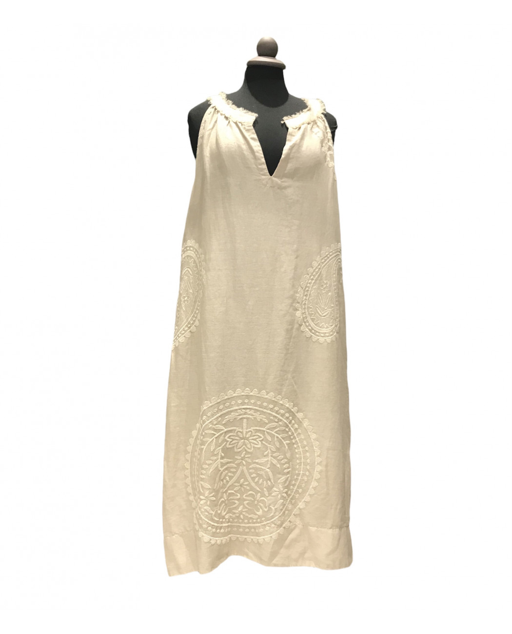 MIDI EMBROIDERED DRESS MIDI EMBROIDERED DRESS