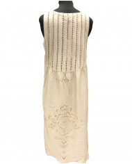 LONG EMBROIDERED DRESS