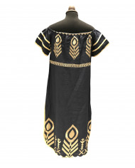 MIDI EMBROIDERED DRESS