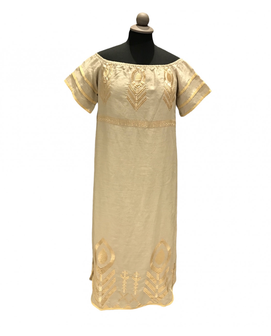 MIDI EMBROIDERED DRESS MIDI EMBROIDERED DRESS