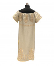 MIDI EMBROIDERED DRESS