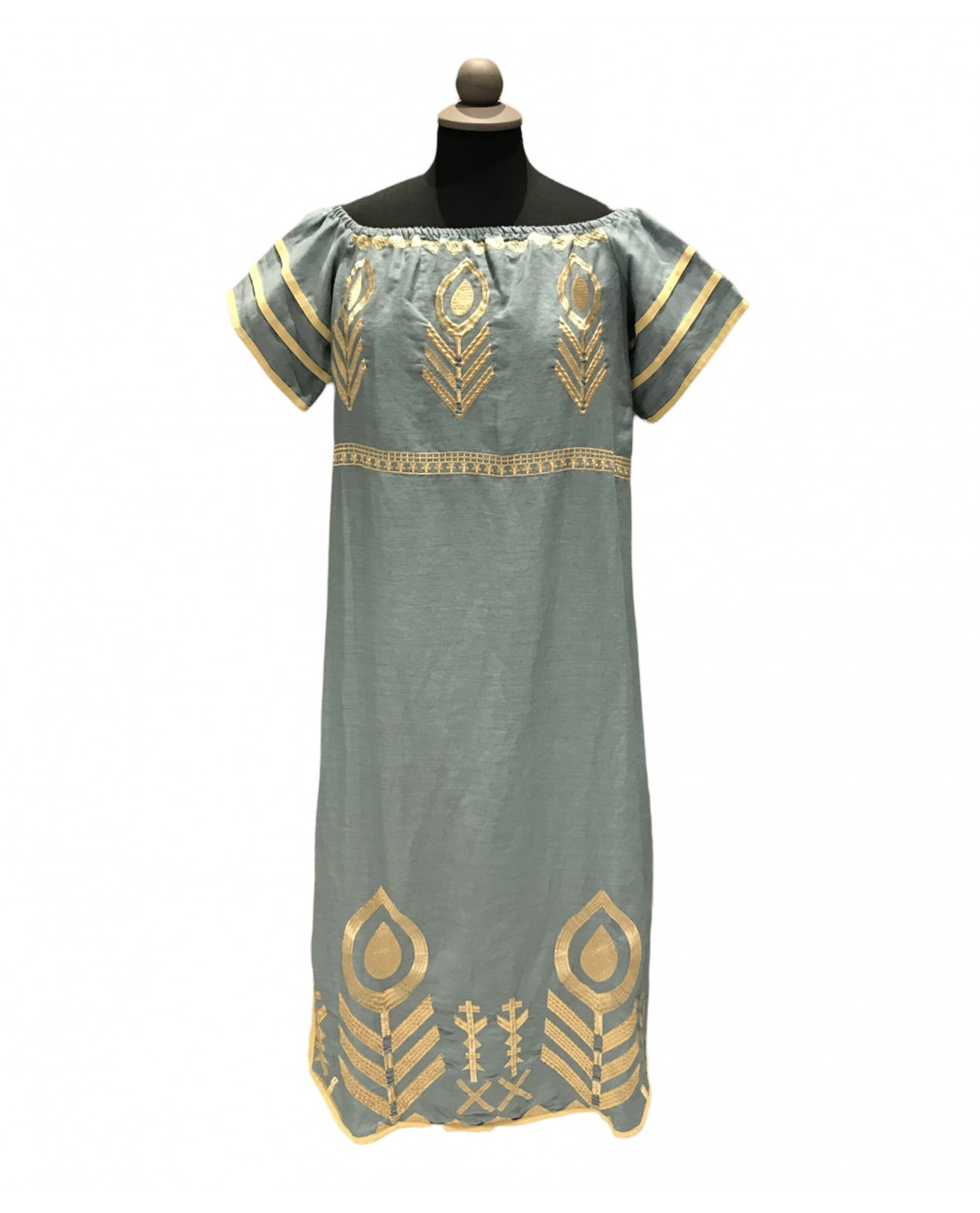 MIDI EMBROIDERED DRESS MIDI EMBROIDERED DRESS