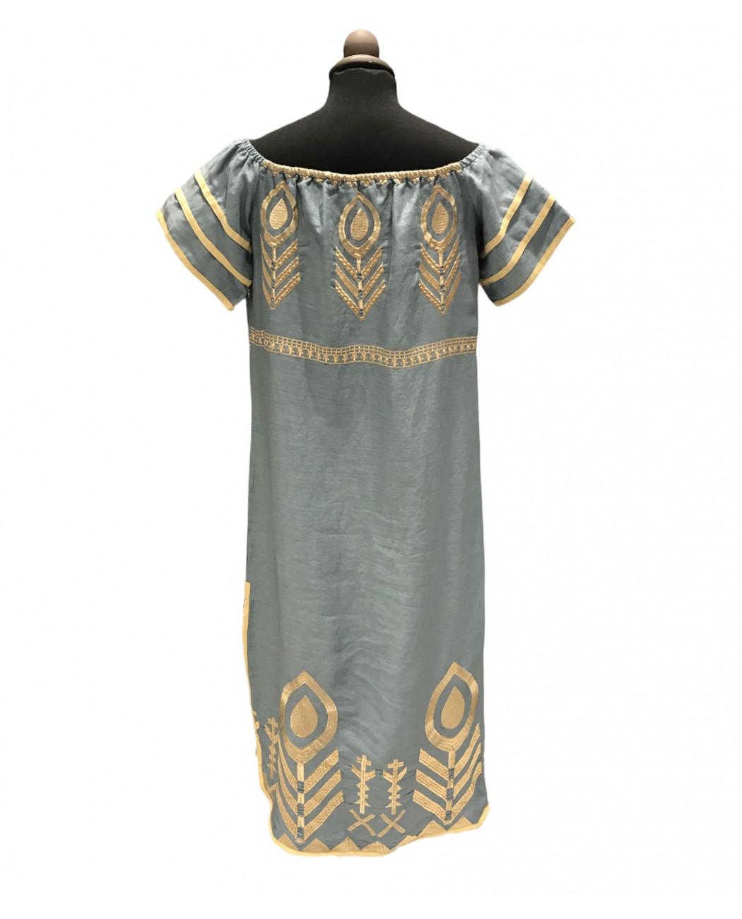 MIDI EMBROIDERED DRESS MIDI EMBROIDERED DRESS