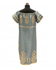 MIDI EMBROIDERED DRESS