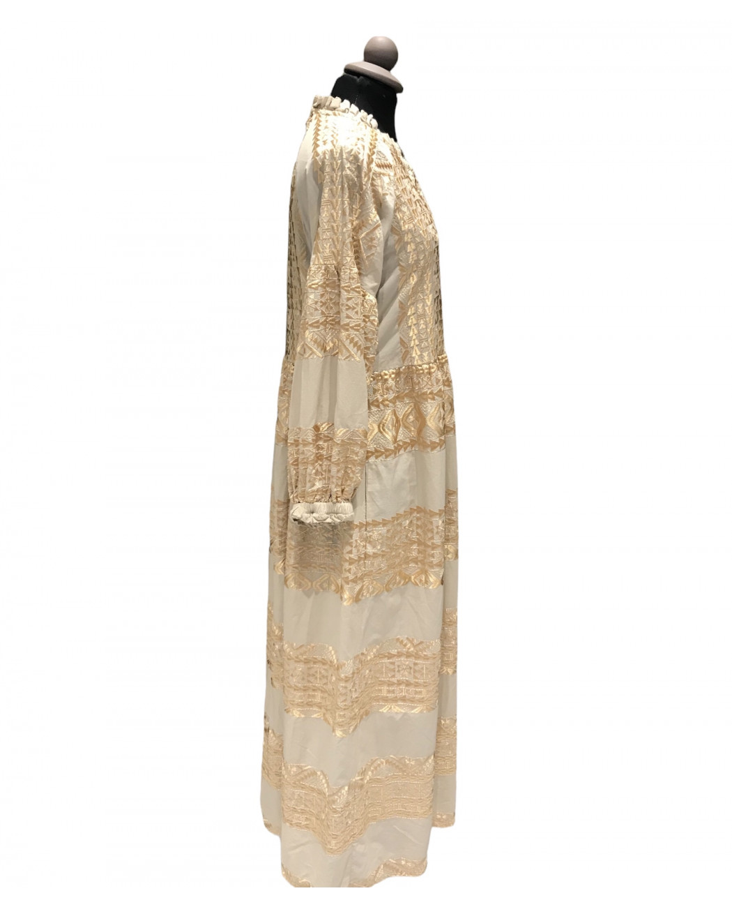 LONG EMBROIDERED DRESS LONG EMBROIDERED DRESS