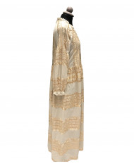 LONG EMBROIDERED DRESS