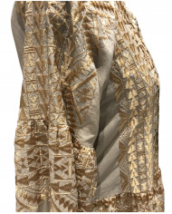 LONG EMBROIDERED DRESS