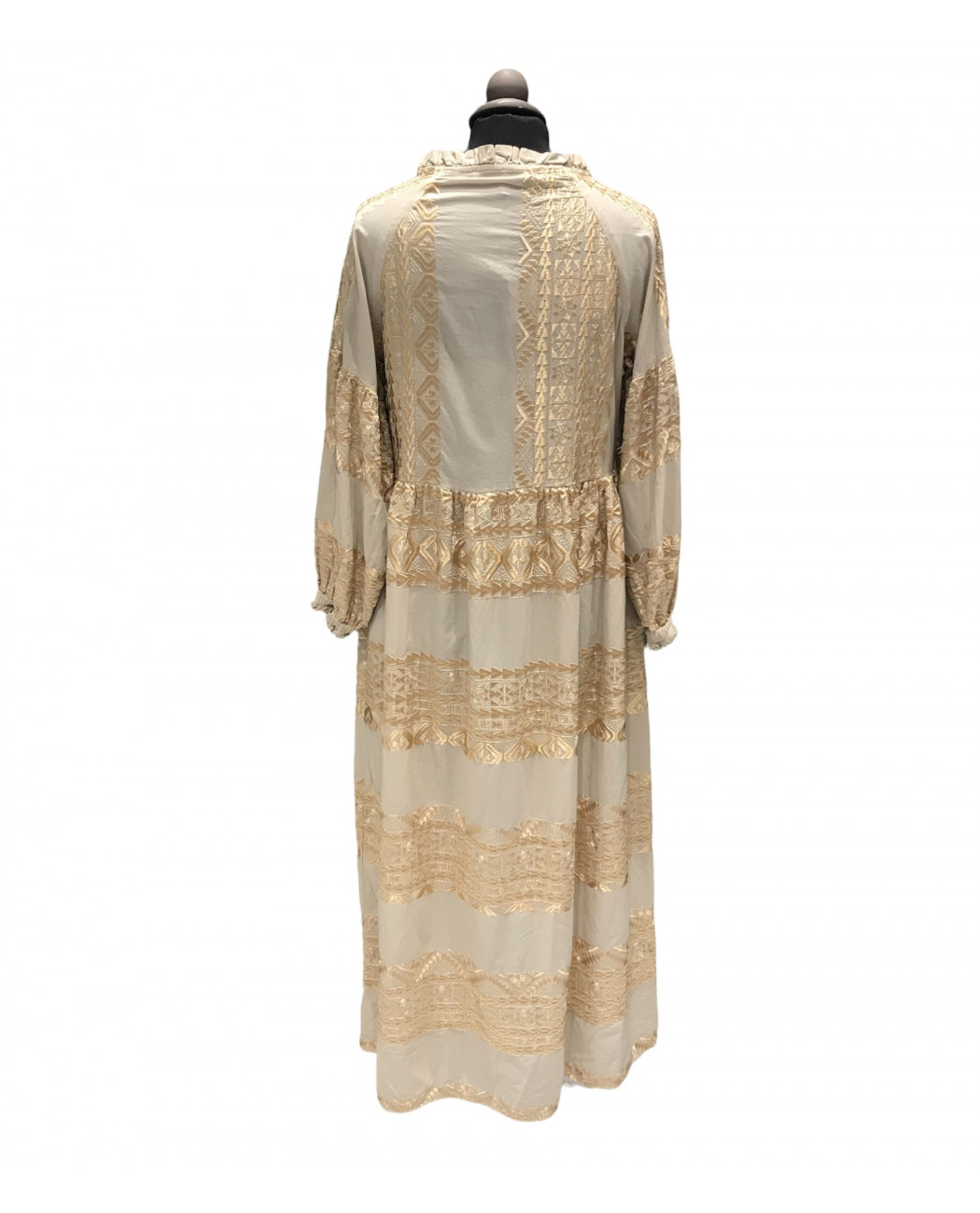 LONG EMBROIDERED DRESS LONG EMBROIDERED DRESS