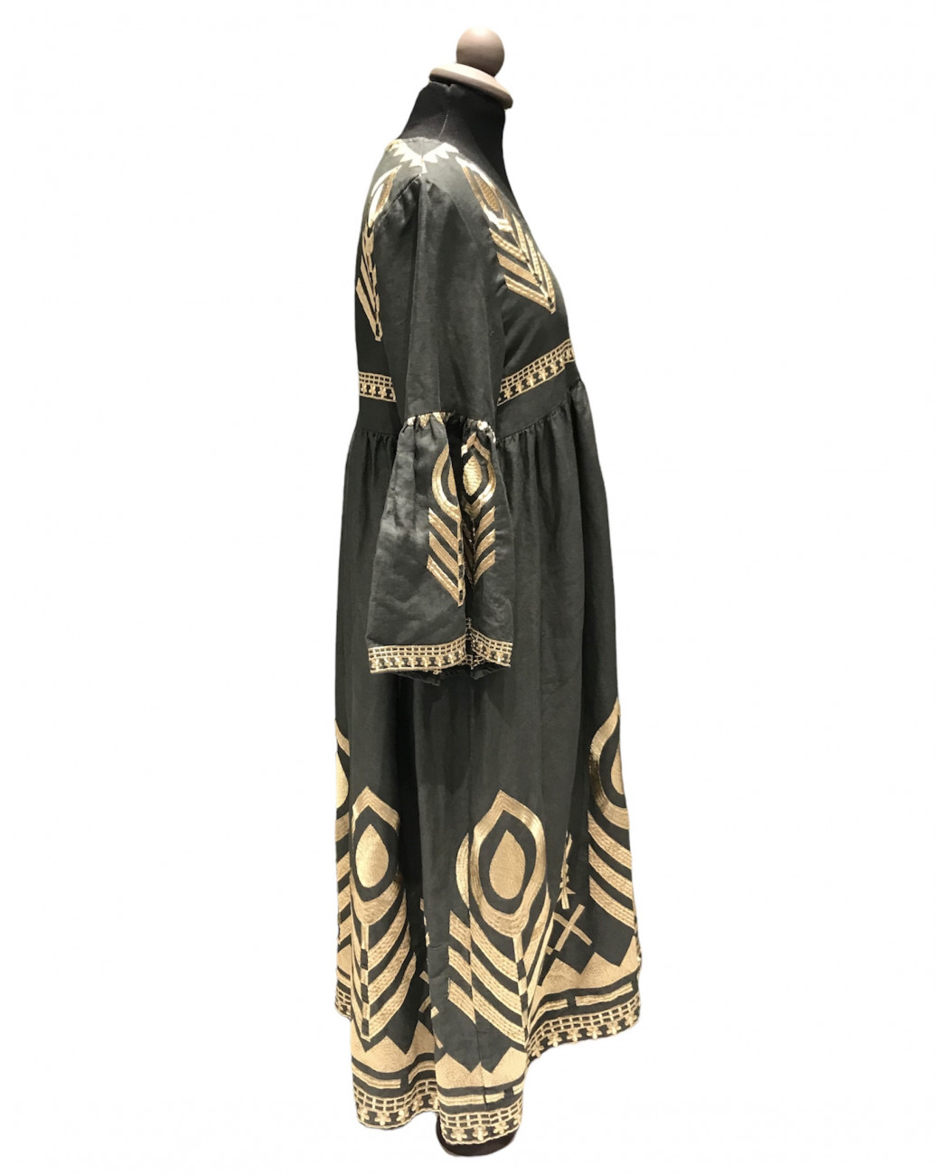 MIDI EMBROIDERED DRESS MIDI EMBROIDERED DRESS