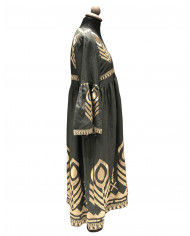 MIDI EMBROIDERED DRESS