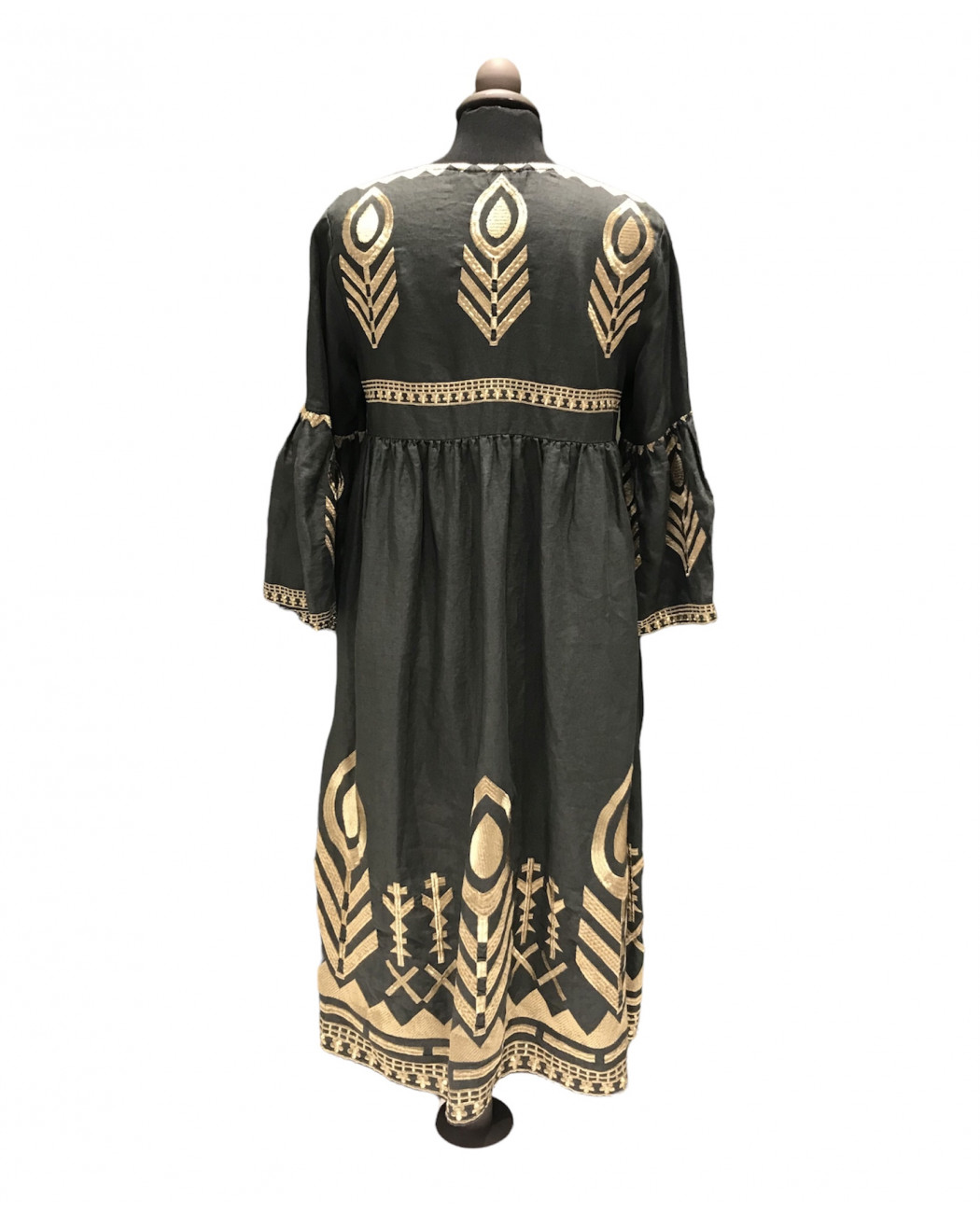 MIDI EMBROIDERED DRESS MIDI EMBROIDERED DRESS