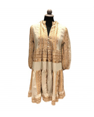 SHORT EMBROIDERED DRESS