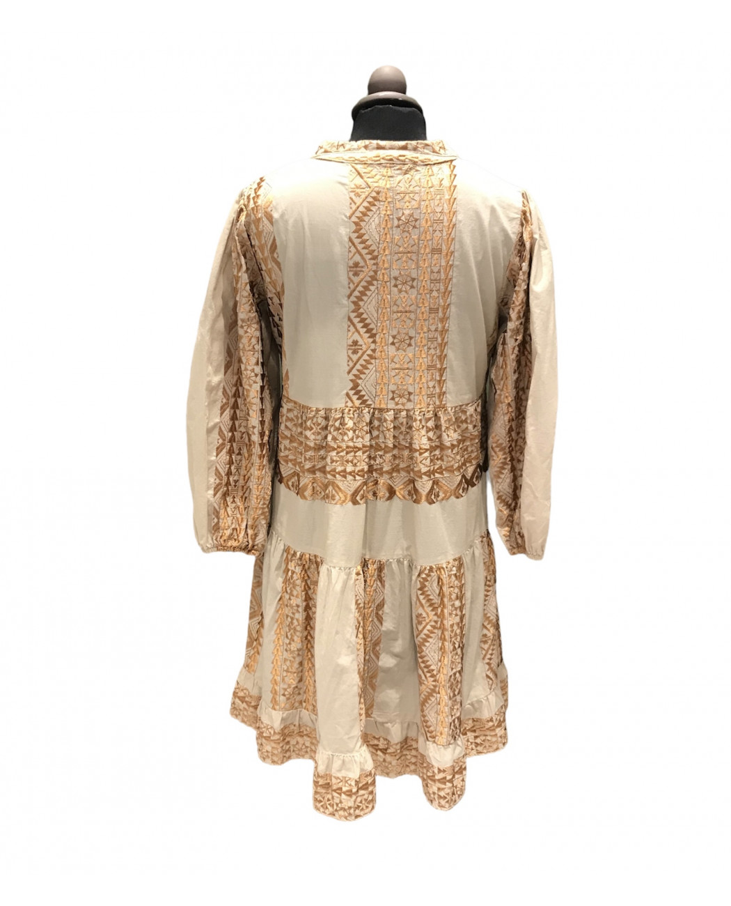 SHORT EMBROIDERED DRESS SHORT EMBROIDERED DRESS