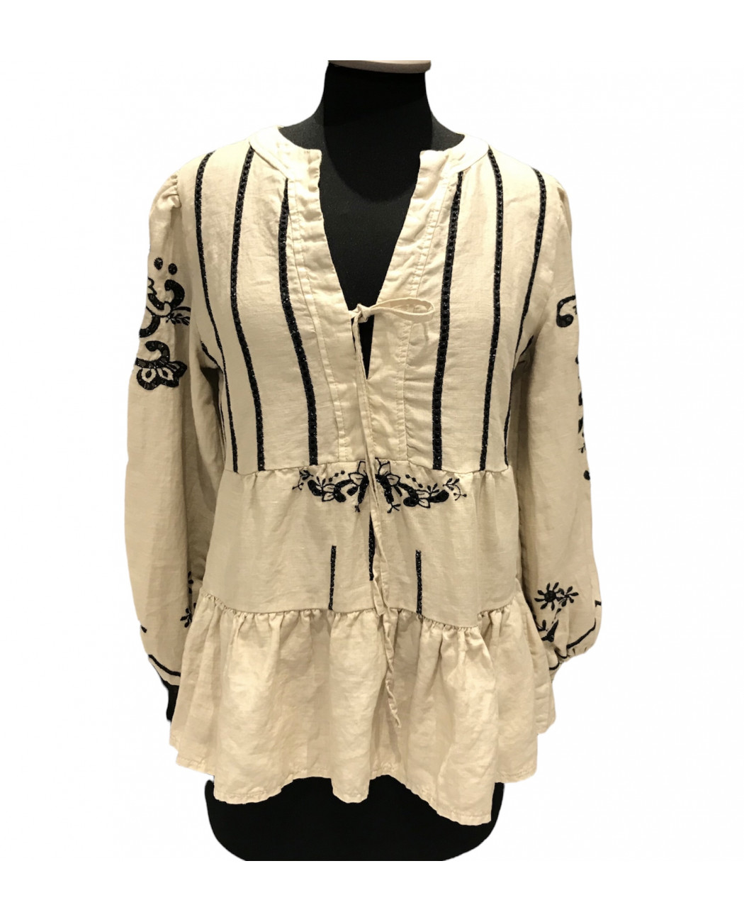 TOP EMBROIDERED BLOUSE TOP EMBROIDERED BLOUSE