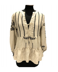 TOP EMBROIDERED BLOUSE