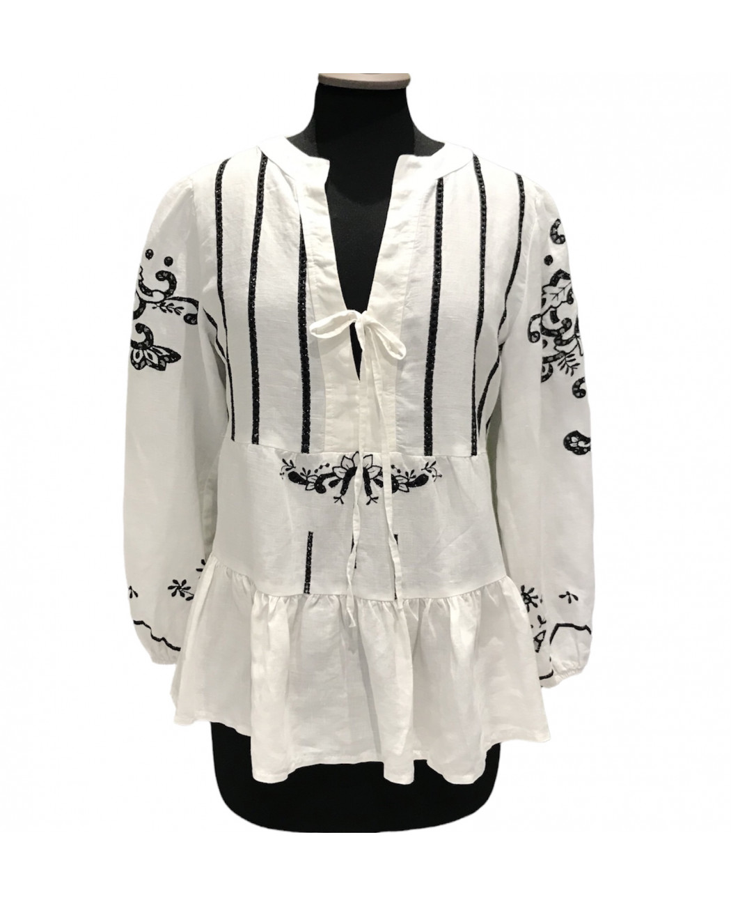 TOP EMBROIDERED BLOUSE TOP EMBROIDERED BLOUSE