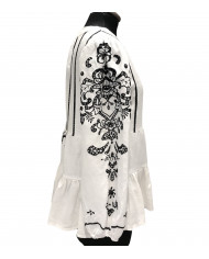 TOP EMBROIDERED BLOUSE