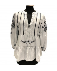 TOP EMBROIDERED BLOUSE