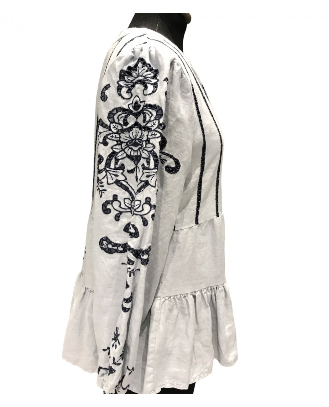 TOP EMBROIDERED BLOUSE TOP EMBROIDERED BLOUSE