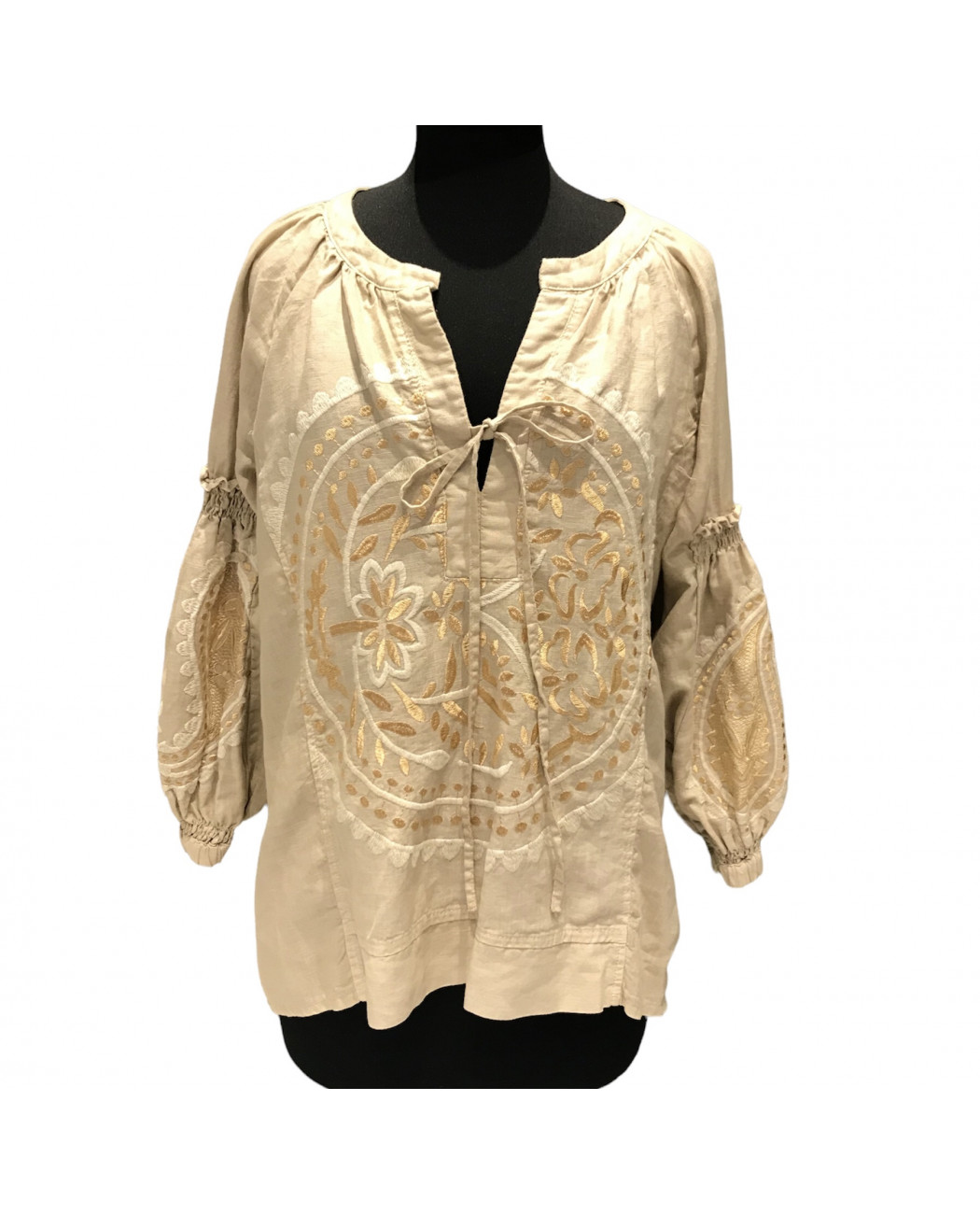 TOP EMBROIDERED BLOUSE TOP EMBROIDERED BLOUSE