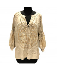 TOP EMBROIDERED BLOUSE