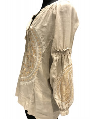 TOP EMBROIDERED BLOUSE