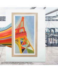 EIFFEL TOWER, BY ROBERT DELAUNAY
