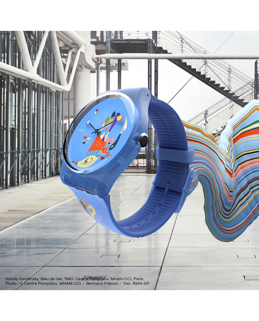 BLUE SKY, BY VASSILY KANDINSKY