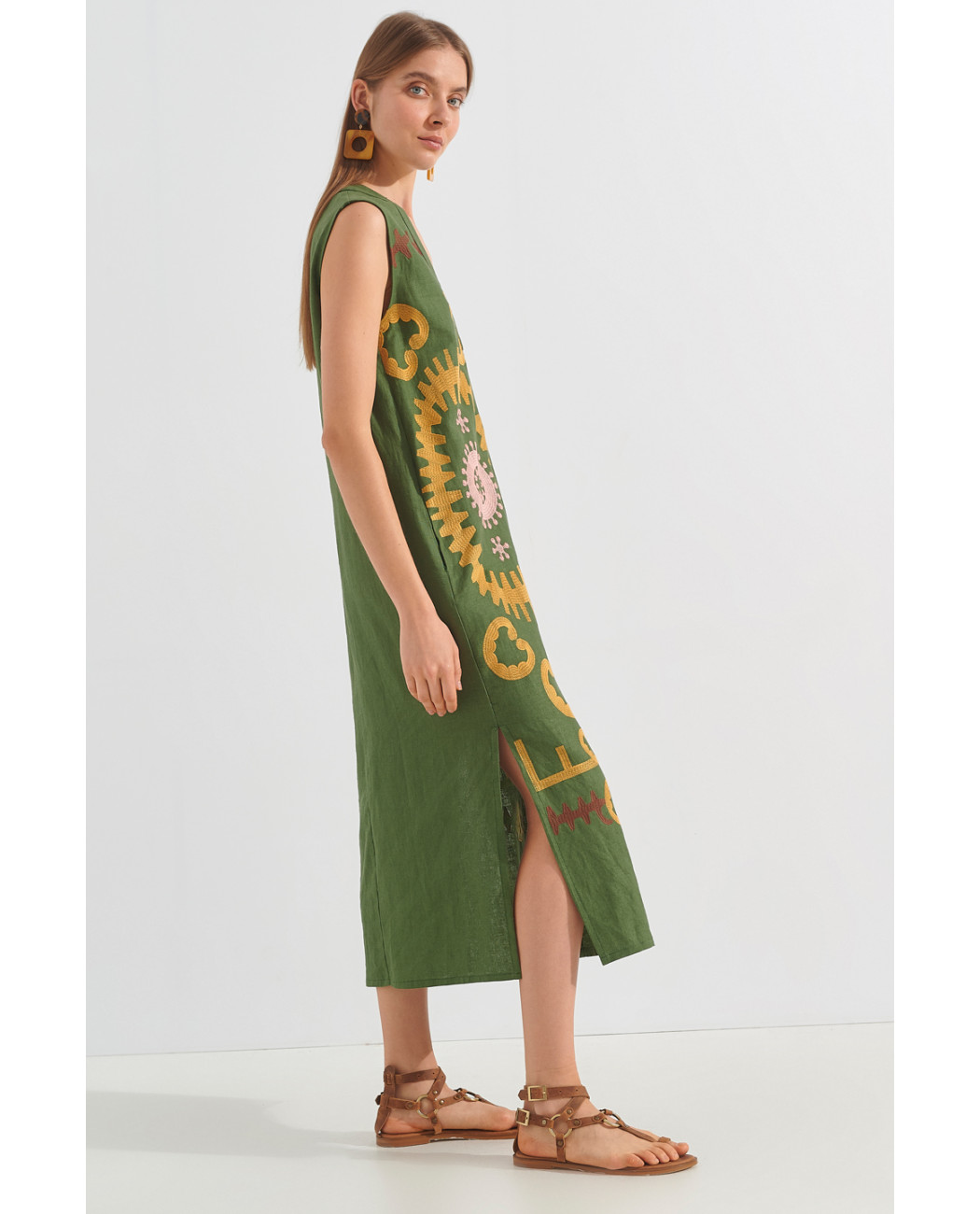 EMBROIDERED DRESS EMBROIDERED DRESS