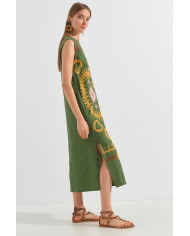 EMBROIDERED DRESS