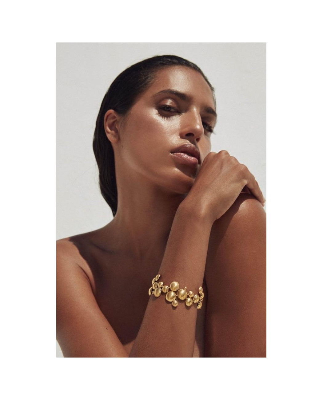 GALAXY OF STARS GOLDPLATED BRACELET