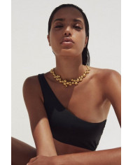 GALAXY OF STARS GOLDPLATED NECKLACE