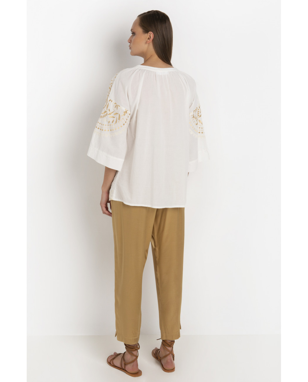 TOP EMBROIDERED BLOUSE TOP EMBROIDERED BLOUSE
