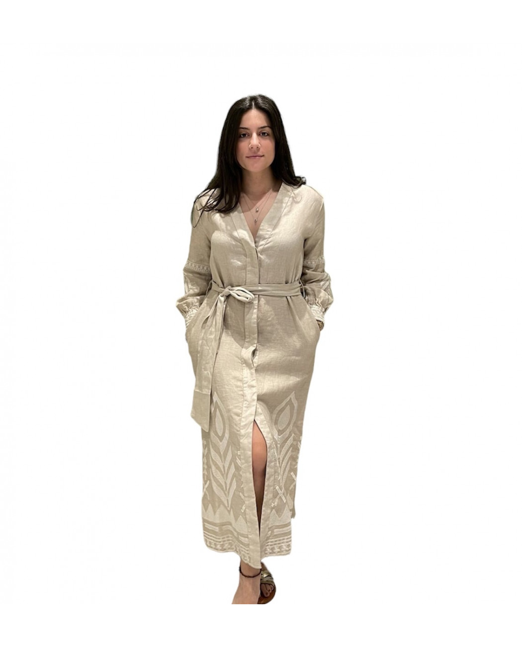 LONG EMROIDERED DRESS LONG EMROIDERED DRESS