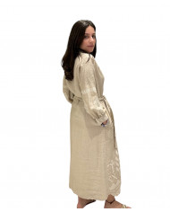 LONG EMROIDERED DRESS