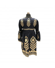SHORT EMBROIDERED DRESS