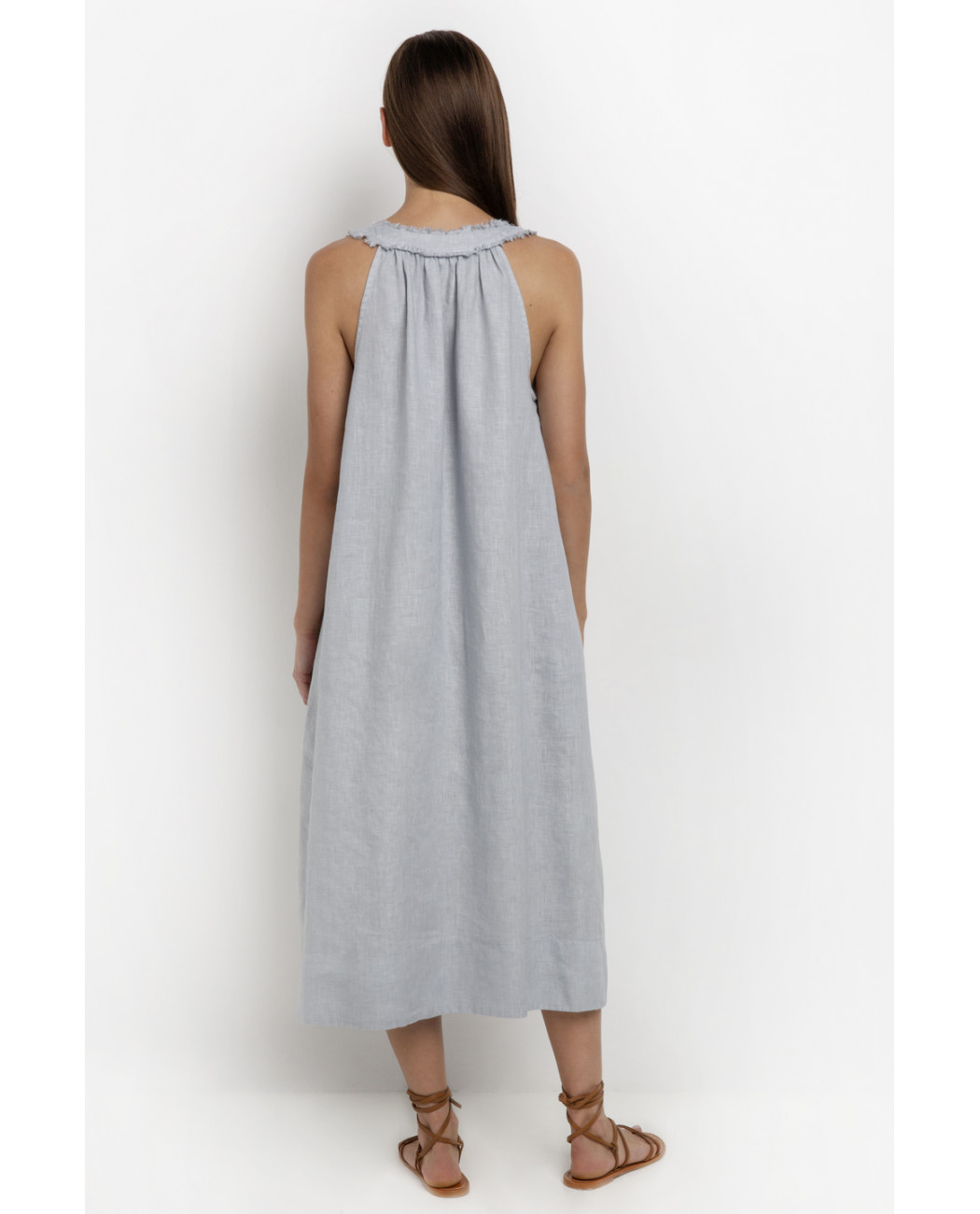 MIDI EMBROIDERED DRESS MIDI EMBROIDERED DRESS