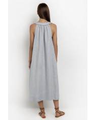 MIDI EMBROIDERED DRESS