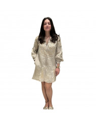 SHORT EMBROIDERED DRESS