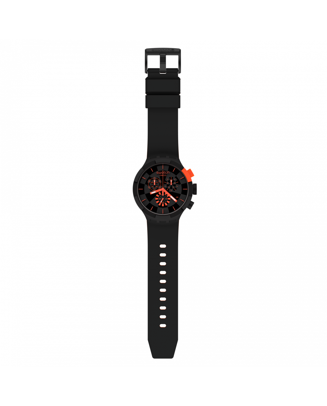 CHECKPOINT RED SWATCH BIG BOLD CHRONO