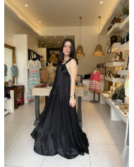 LONG EMBROIDERED DRESS