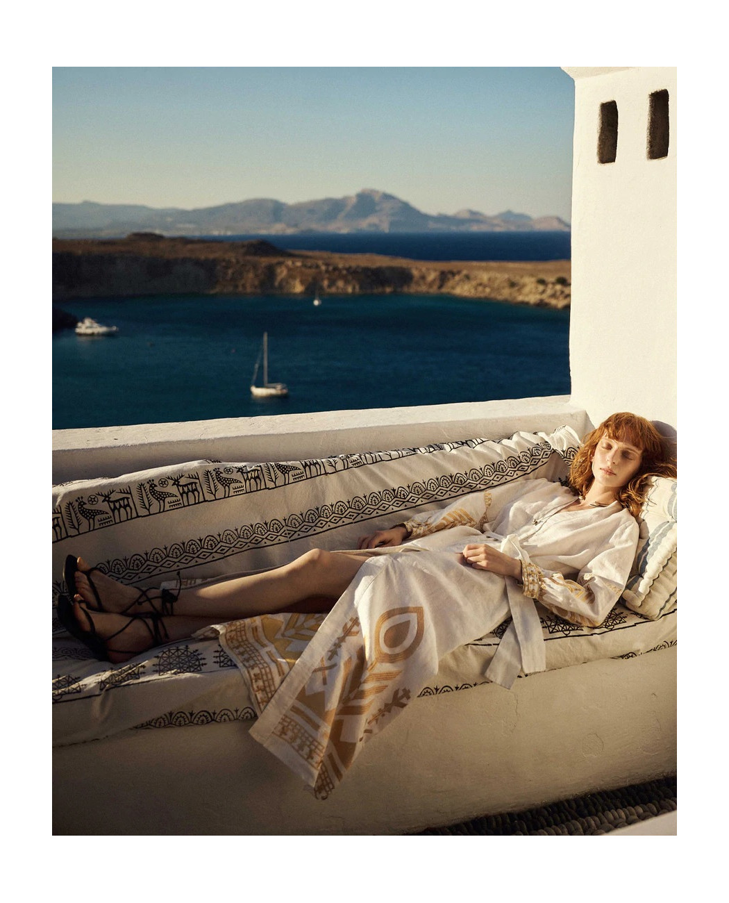 LONG EMBROIDERED DRESS LONG EMBROIDERED DRESS