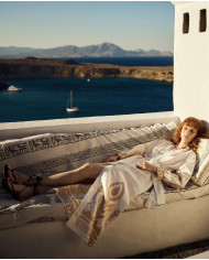 LONG EMBROIDERED DRESS