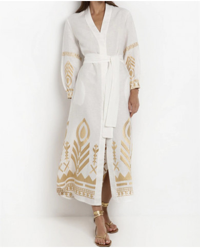 LONG EMBROIDERED DRESS LONG EMBROIDERED DRESS