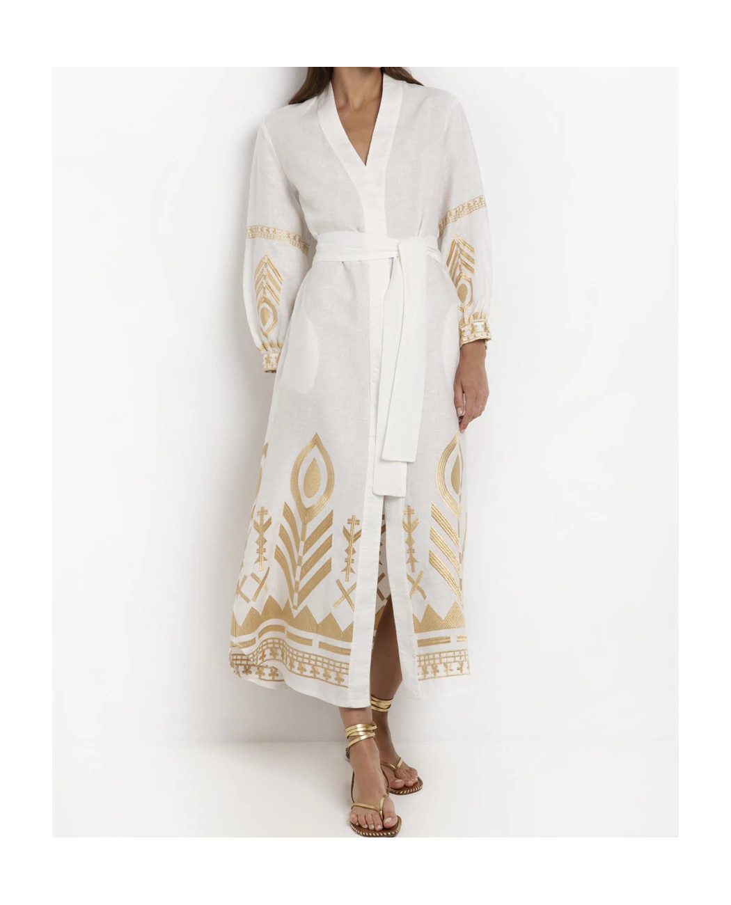 LONG EMBROIDERED DRESS LONG EMBROIDERED DRESS
