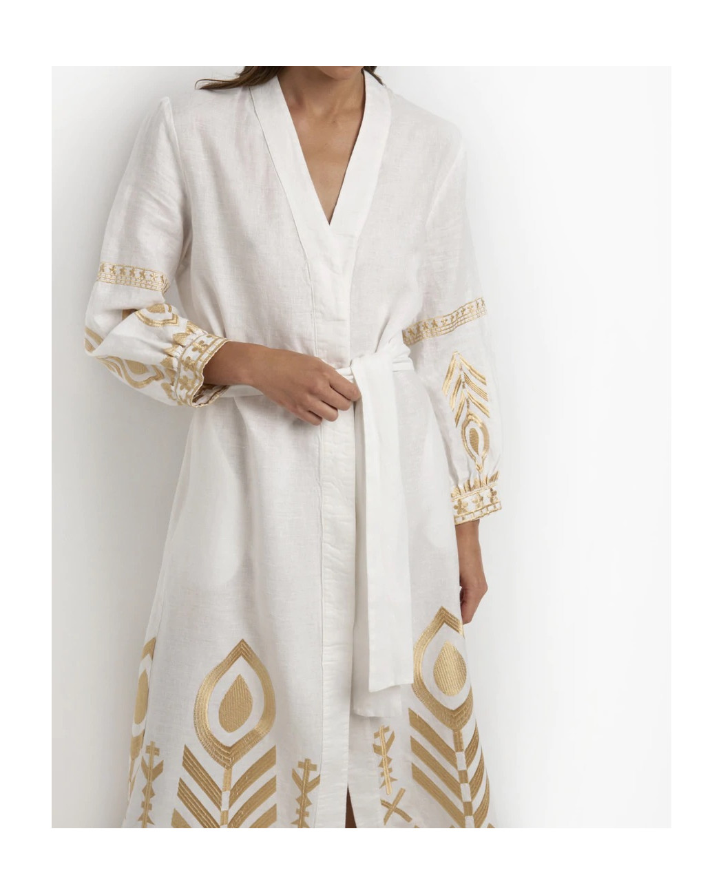 LONG EMBROIDERED DRESS LONG EMBROIDERED DRESS