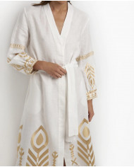 LONG EMBROIDERED DRESS