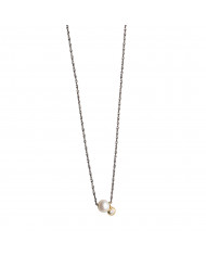 Pearl and Diamond Chain Necklace Pearl and Diamond Chain Necklace