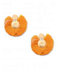 Pearl Chain Long Earrings